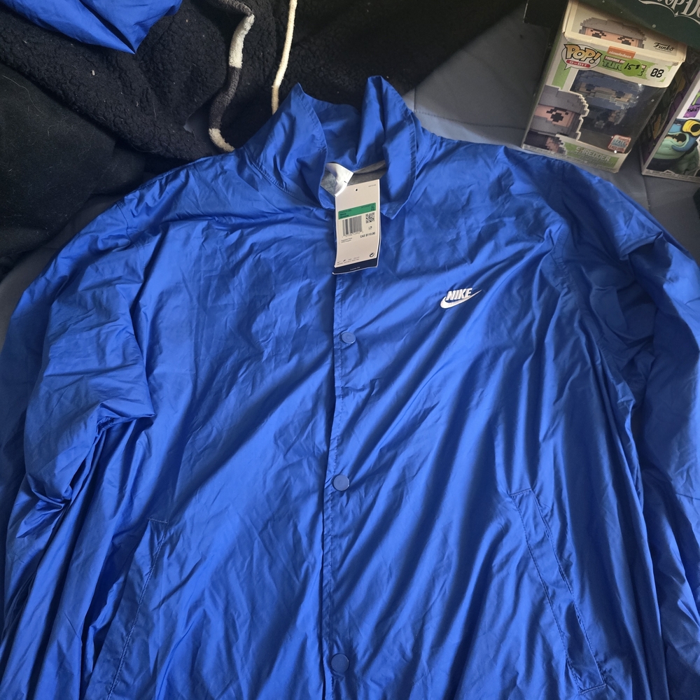 Nike Royal Blue Men's Windbreaker Jacket